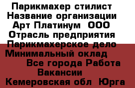 Парикмахер-стилист › Название организации ­ Арт Платинум, ООО › Отрасль предприятия ­ Парикмахерское дело › Минимальный оклад ­ 17 500 - Все города Работа » Вакансии   . Кемеровская обл.,Юрга г.